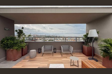 Apartamento à venda com 44m², 1 quarto e 1 vagaEspaço Gourmet