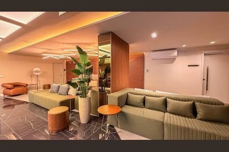 Apartamento à venda com 44m², 1 quarto e 1 vagaHall de entrada
