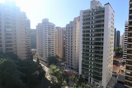 Vista de apartamento para alugar com 3 quartos, 105m² em Barra Funda, Guarujá