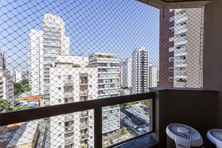 Varanda de apartamento à venda com 3 quartos, 101m² em Indianópolis, São Paulo