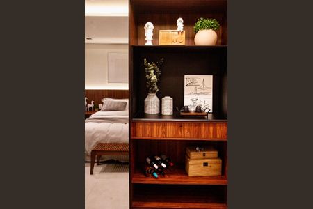 Quarto  de apartamento à venda com 1 quarto, 26m² em Indianópolis, São Paulo