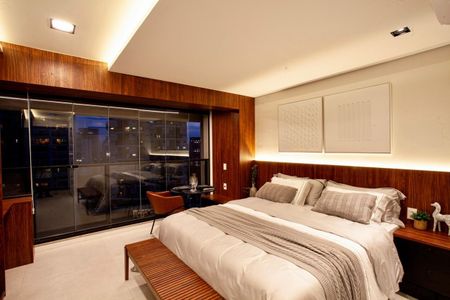 Quarto  de apartamento à venda com 1 quarto, 26m² em Indianópolis, São Paulo