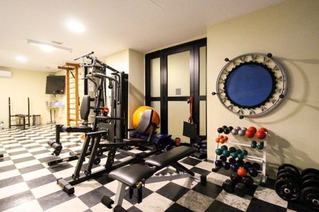 Apartamento à venda com 42m², 1 quarto e 1 vaga Apartamento à venda com 42m², 1 quarto e 1 vagaÁrea comum - Academia