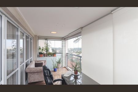 Varanda da Sala de apartamento à venda com 4 quartos, 131m² em Vila Irmaos Arnoni, São Paulo