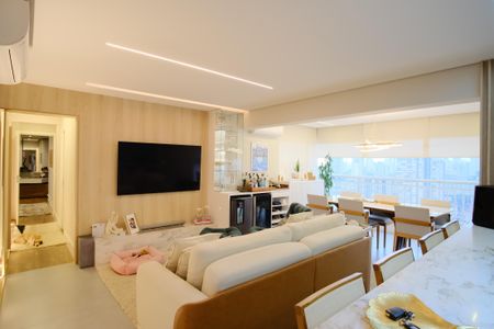 Sala de apartamento à venda com 3 quartos, 107m² em Tatuapé, São Paulo