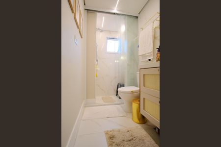 Apartamento à venda com 107m², 3 quartos e 2 vagasBanheiro 2 da Suíte 1