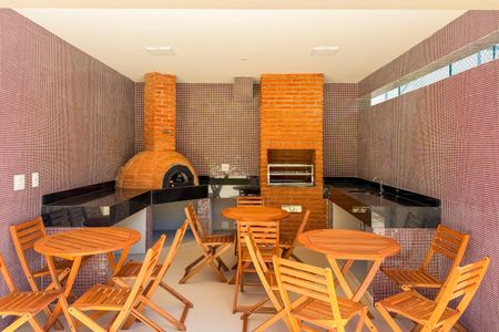 Apartamento à venda com 95m², 3 quartos e 2 vagasChurrasqueira