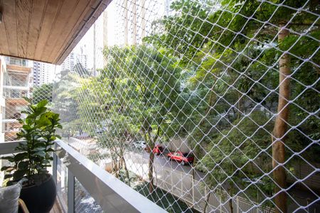 Vista da Sacada de apartamento à venda com 3 quartos, 133m² em Vila Andrade, São Paulo