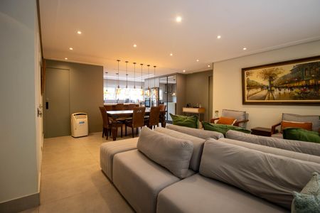 Sala de apartamento à venda com 3 quartos, 133m² em Vila Andrade, São Paulo