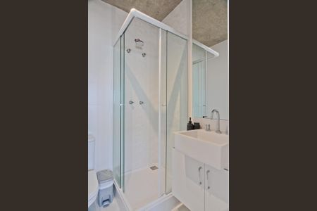 Studio para alugar com 62m², 1 quarto e 1 vaga Studio para alugar com 62m², 1 quarto e 1 vagaBanheiro