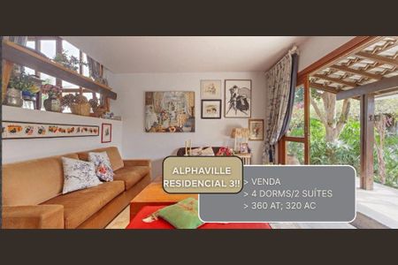 Casa à venda com 4 quartos, 320m² em Residencial Tres (Alphaville), Santana de Parnaíba