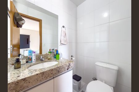 Banheiro Suíte de apartamento à venda com 3 quartos, 110m² em Liberdade, Belo Horizonte