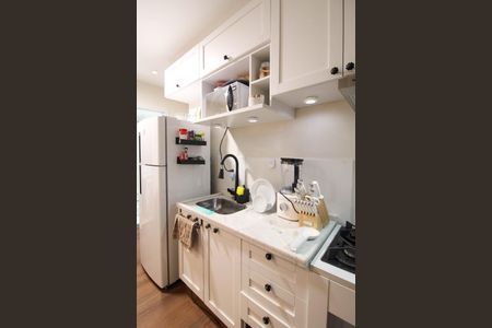 Apartamento à venda com 37m², 2 quartos e sem vagaCozinha 