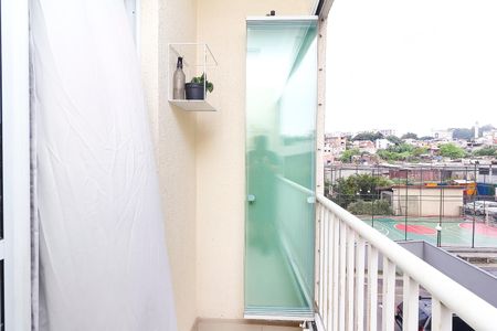 Varanda da Sala de apartamento para alugar com 2 quartos, 44m² em Vila Cosmopolita, São Paulo