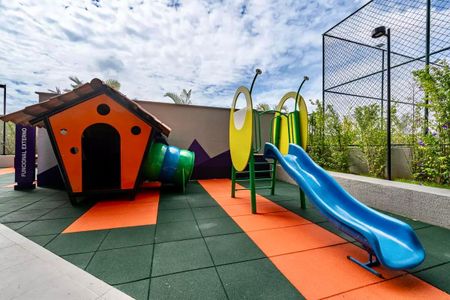 Apartamento para alugar com 39m², 1 quarto e 1 vaga Apartamento para alugar com 39m², 1 quarto e 1 vagaÁrea comum - Playground