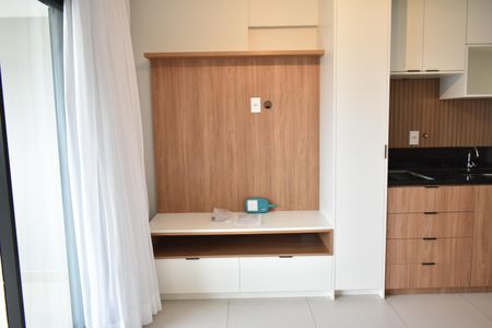 Sala/Cozinha de apartamento à venda com 1 quarto, 47m² em Vila Clementino, São Paulo