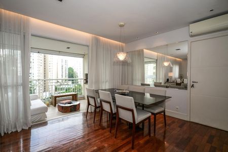 Sala de Jantar de apartamento à venda com 2 quartos, 87m² em Vila Andrade, São Paulo