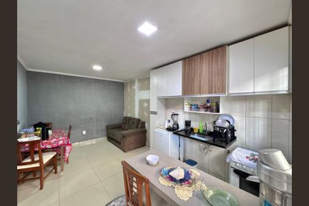Sala e Cozinha de casa para alugar com 1 quarto, 30m² em Vargem Grande, Rio de Janeiro