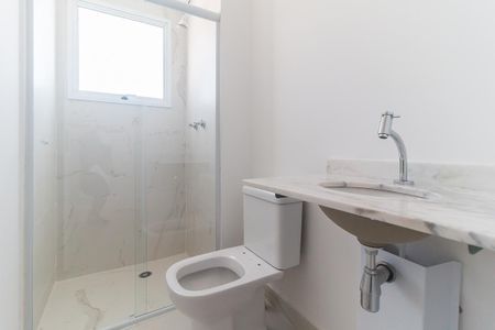 Apartamento para alugar com 62m², 2 quartos e 1 vaga Apartamento para alugar com 62m², 2 quartos e 1 vagaBanheiro da Suíte