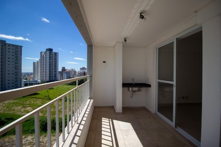 Varanda de apartamento para alugar com 3 quartos, 80m² em Parque Campolim, Sorocaba