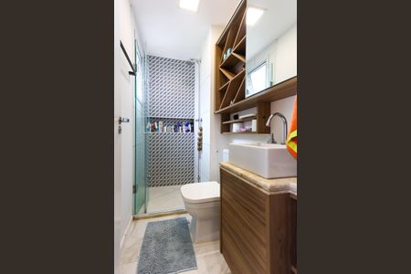 Apartamento para alugar com 60m², 2 quartos e 1 vaga Apartamento para alugar com 60m², 2 quartos e 1 vagaBanheiro da Suíte