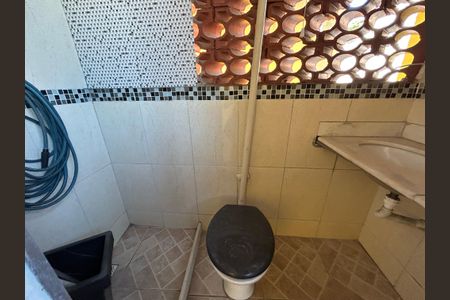 Casa à venda com 117m², 4 quartos e sem vagaBanheiro do terraço