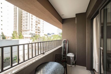 Studio para alugar com 25m², 1 quarto e sem vagaVaranda