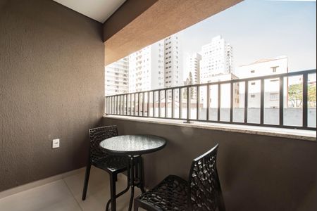 Studio para alugar com 25m², 1 quarto e sem vagaVaranda