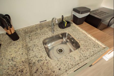 Studio para alugar com 25m², 1 quarto e sem vagaCozinha