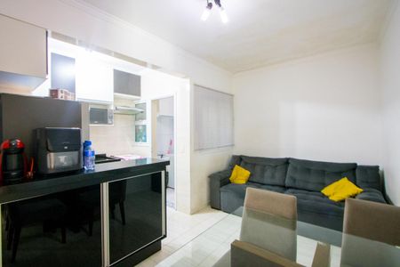 Sala de apartamento à venda com 2 quartos, 49m² em Jardim Progresso, Santo André
