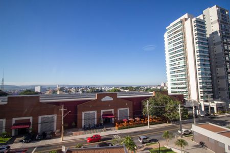 Vista da Sala de apartamento para alugar com 1 quarto, 47m² em Parque Campolim, Sorocaba
