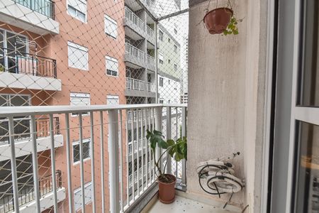 Apartamento para alugar com 47m², 1 quarto e 1 vagaVaranda da suíte