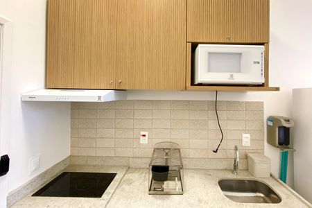 Studio à venda com 20m², 1 quarto e sem vagaCozinha