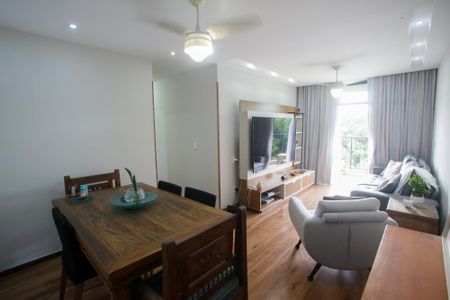 Sala de apartamento à venda com 3 quartos, 89m² em Pechincha, Rio de Janeiro