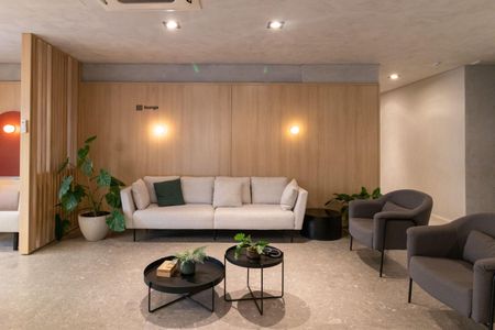 Studio para alugar com 28m², 1 quarto e sem vaga Studio para alugar com 28m², 1 quarto e sem vagaÁrea comum