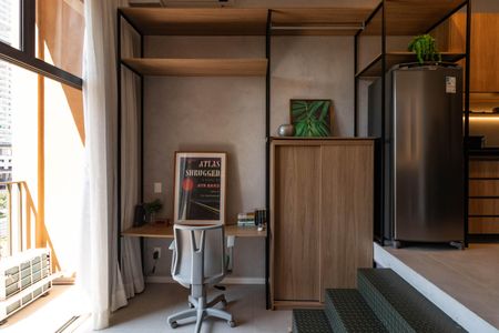 Studio para alugar com 28m², 1 quarto e sem vaga Studio para alugar com 28m², 1 quarto e sem vagaStudio