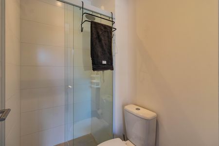 Studio para alugar com 28m², 1 quarto e sem vaga Studio para alugar com 28m², 1 quarto e sem vagaBanheiro