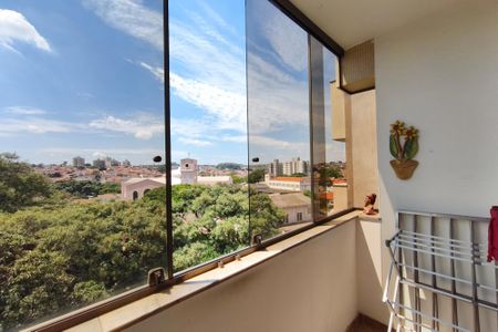 Varanda da Sala de apartamento à venda com 3 quartos, 115m² em Jardim Proença, Campinas