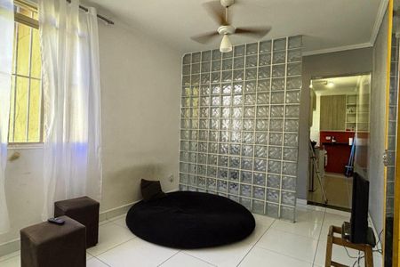 Sala de apartamento à venda com 2 quartos, 48m² em Conjunto Habitacional Três Marias, São Bernardo do Campo