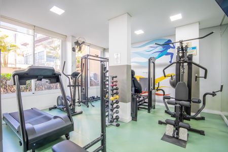 Apartamento para alugar com 84m², 2 quartos e 2 vagasÁrea comum - Academia