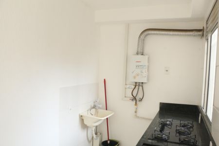 Cozinha de apartamento para alugar com 2 quartos, 43m² em Jardim da Posse, Nova Iguaçu