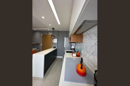 Cozinha de apartamento para alugar com 2 quartos, 53m² em Jardim do Lago, Jundiaí