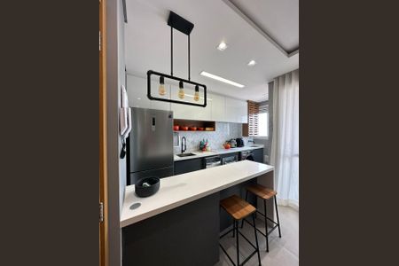 Cozinha de apartamento para alugar com 2 quartos, 53m² em Jardim do Lago, Jundiaí