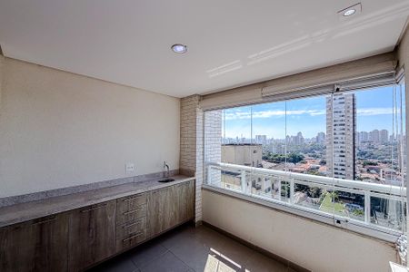 Varanda da Sala de apartamento para alugar com 1 quarto, 66m² em Vila Mariana, São Paulo