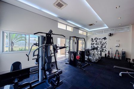 Apartamento para alugar com 66m², 1 quarto e 2 vagasÁrea comum - Academia