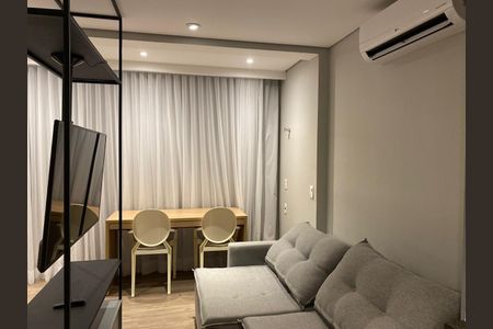 Sala de apartamento à venda com 1 quarto, 31m² em Pinheiros, São Paulo