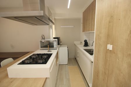 Studio à venda com 38m², 1 quarto e sem vagaCozinha e Área de Serviço