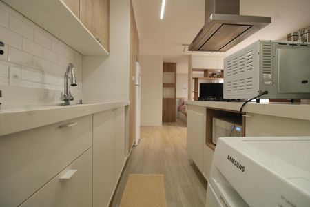 Studio à venda com 38m², 1 quarto e sem vagaCozinha e Área de Serviço