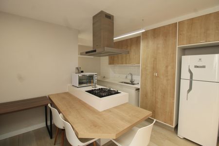 Studio à venda com 38m², 1 quarto e sem vagaCozinha e Área de Serviço