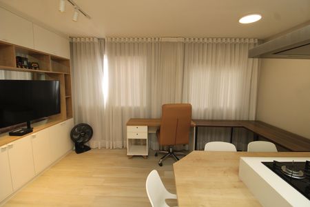 Studio à venda com 38m², 1 quarto e sem vagaSala